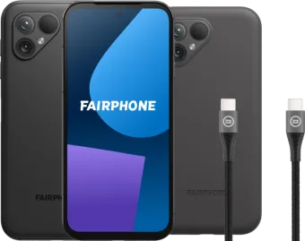 Fairphone 5 256GB Zwart 5G + Accessoirepakket