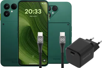 Fairphone 6 256GB Groen 5G + Compleet Accessoirepakket