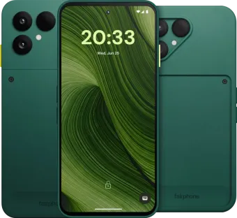 Fairphone 6 256GB Groen 5G + Fairphone 6 Protective Back Cover Groen