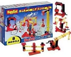 Fischer Technik Basic Mechanics - 8 Models