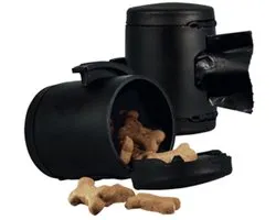 Flexi Poepzakjeshouder - Snackbox - Zwart - 1 Stuk