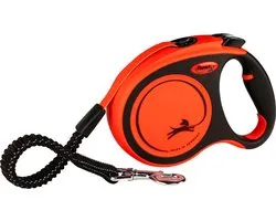 Flexi Rollijn XTREME Tape Leash - L - Orange