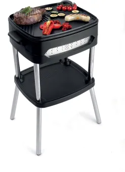 FRITEL Barbecue BBQ 3256 - Elektrische BBQ / Tafelgrill - Groot Grillopp. 40x36cm - 2000W - Afneembare plaat + Deksel FRITEL Barbecue BBQ 3256 - Elektrische BBQ / Tafelgrill - Groot Grillopp. 40x36cm - 2000W - Afneembare plaat + Deksel