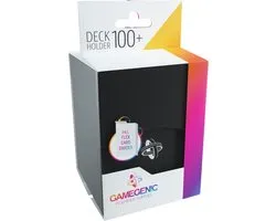 Gamegenic Deckbox Deck Holder 100+ - Black DECKBOX