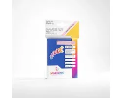 GameGenic Japanese Size Prime Sleeves 60 Stuks Transparant NIEUW