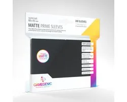 Gamegenic - Matte Prime Sleeves Black (100 Sleeves)