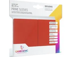 Gamegenic - Prime Sleeves Red (100 Sleeves)