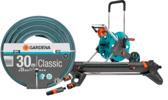 Gardena Classic 1/2" 30 meter CleverRoll M Large Sproeierpakket