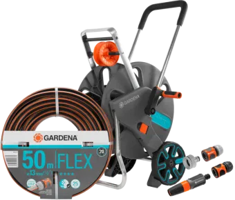 Gardena Comfort FLEX 50m CleverRoll L Pakket