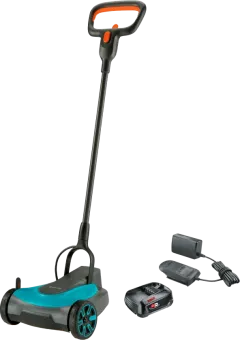 Gardena HandyMower 22/18V P4A Solo + Bosch Starterset 18V 2,5 Ah Accu