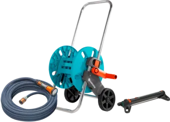 Gardena Liano Xtreme 15m AquaRoll S Medium Sproeierpakket