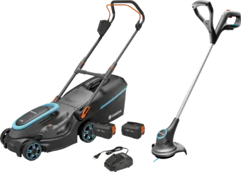 Gardena PowerMax 37/36V P4A Set + Gardena SmallCut 23/18V P4A Solo