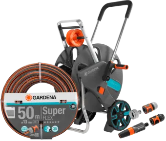 Gardena Premium SuperFLEX 50m CleverRoll M Pakket