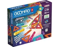 Geomag Glitter Panelen Set Recycled - 35-delig
