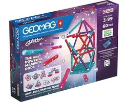 Geomag Glitter Set Recycled - 60-delig