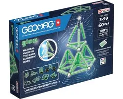 Geomag Glow Set Recycled - 60-delig