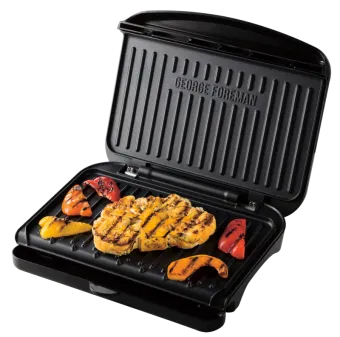 George Foreman Fit Grill Medium Zwart