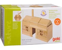Goki Houten Bouwplankjes, 200dlg.