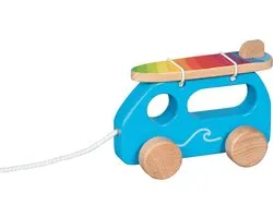 Goki Houten Trekfiguur Surfwagen