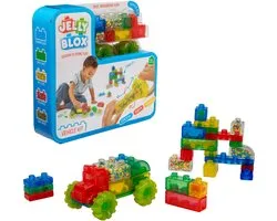 Goliath Jelly Blox Auto - Constructiespeelgoed - Zachte Bouwblokken - Pijnvrij Spelen - Vanaf 2 jaar - BPA vrij
