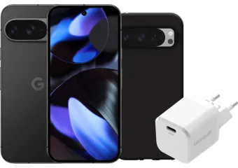 Google Pixel 9 256GB Zwart 5G + Accessoirepakket