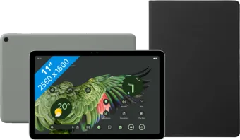 Google Pixel Tablet 11 inch 256GB Wifi Grijs + Back Cover Grijs