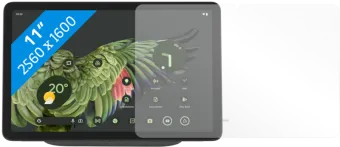 Google Pixel Tablet 256GB Wifi Grijs en Dock + Just in Case Screenprotector Glas