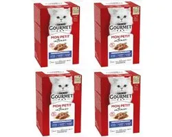 Gourmet Mon Petit Intense - kattenvoer natvoer - Vis - 24 x 50 gr