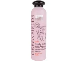 Greenfields - Hondenshampoo voor Krullende Vacht - Extra Volume en Goede Doorkambaarheid - 270 ml - Hondenshampoo Krullende Vacht