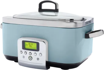 GreenPan Elite Slowcooker Blue Haze 6 Liter