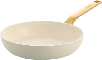 Greenpan Evolution koekenpan 24 cm Cream White