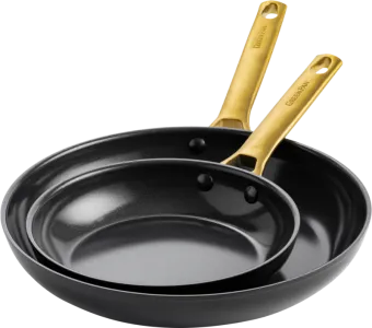GreenPan Padova Koekenpannenset 20 + 26 cm zwart