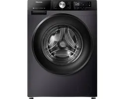 Hisense 3S Serie WF3S9043BB3 - Zwarte Wasmachine met Energielabel A -30% - 9kg - 72dB (A) - Steam Wash -1400 toeren - Power Wash 49' - ConnectLife - Inhoud Trommel 60 Liter