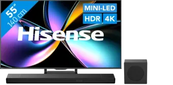 Hisense 55" ULED Mini-led U79Q PRO (2025) + Hisense AX3120Q