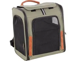 Hondenrugzak - honden rugzak - hondendraagzak - hondendraagtas - Flamingo Yoda - groen - 40 cm - tot 10 kg