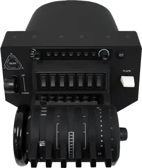 Honeycomb Bravo Throttle Quadrant met Auto Pilot en Annunciator Panel PC
