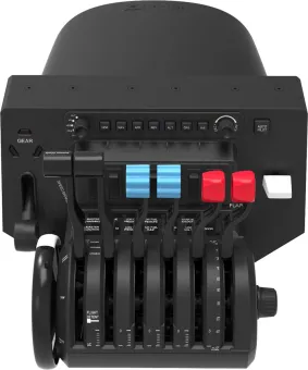 Honeycomb Bravo Throttle Quadrant met Auto Pilot en Annunciator Panel PC