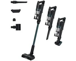 Hoover Steelstofzuiger HF1P10P 011 - Krachtige Draadloze Stofzuiger - Zakloos - HEPA-filter - LED verlichting - Gebruikstijd tot 45 minuten - Inclusief opzetstukken - ANTI-TWIST - Kruimeldief - 150 AW1 - Zwart - 10 jaar garantie op onderdelen