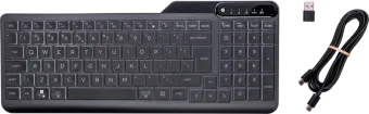 HP 400 Backlit Toetsenbord met Kabel Qwerty