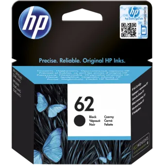 HP 62 Cartridge Zwart