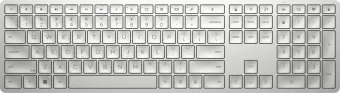 HP 970 Dual-Mode Draadloos Toetsenbord Zilver QWERTY