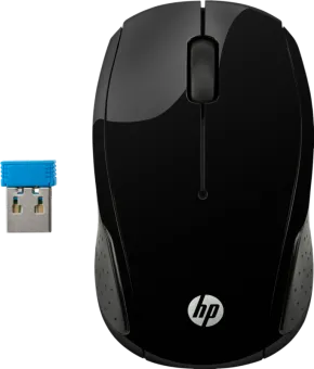 HP Draadloze Muis 200 Zwart