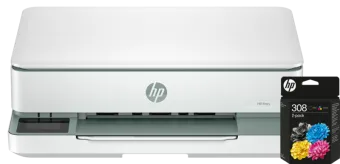 HP ENVY 6130e + 1 set extra cartridges