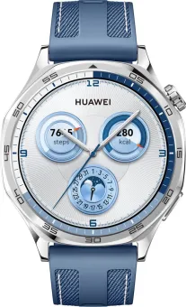 Huawei Watch GT5 Zilver/Blauw 46mm Huawei Watch GT5 Zilver/Blauw 46mm