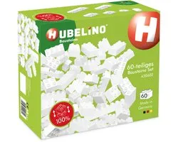 Hubelino Bouwstenen Wit, 60dlg.