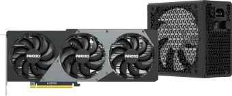 INNO3D GeForce RTX 5070 TWIN X2 12GB + Corsair RM850x