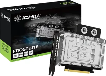 INNO3D GeForce RTX 5080 ICHILL FROSTBITE 16GB