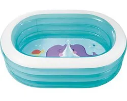 Intex My Sea Friends Pool - Opblaaszwembad - 163 x 107 x 46 cm