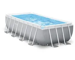 Intex Prism Frame Rechthoekig Opzetzwembad Set - 488 x 244 x 107 cm - Met filterpomp