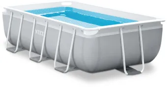 Intex Prism Frame™ Rectangular Premium Pool Set - Opzetzwembad - 300 x 175 x 80 cm met filterpomp Intex Prism Frame™ Rectangular Premium Pool Set - Opzetzwembad - 300 x 175 x 80 cm met filterpomp